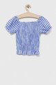 Παιδική βαμβακερή μπλούζα Birba&Trybeyond 423.60488.00.134.176 μπλε SS23
