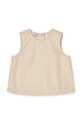 Βαμβακερή μπλούζα μωρού Liewood casual μπεζ LW17228