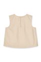 Pamučna bluza za bebe Liewood LW17228 bež SS23