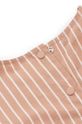 Pamučna bluza za bebe Liewood bež LW17337