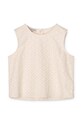 Liewood bluza de bumbac pentru copii uni bej LW17339
