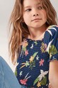 Dziewczynka Roxy bluzka bawełniana dziecięca ERGKT03222 granatowy