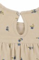 Konges Sløjd bluza din bumbac pentru bebelusi bej KS4681