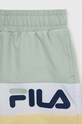 Chlapec Detské plavkové šortky Fila FAK0206 zelená