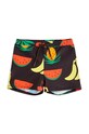 Detské plavkové šortky Mini Rodini Planet friendly hnedá 2328010616