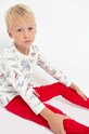 Chłopiec Mayoral piżama bawełniana dziecięca 3794.5H.MINI czerwony