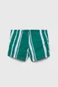 Detské plavkové šortky United Colors of Benetton zelená