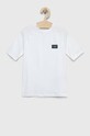 Abercrombie & Fitch t-shirt kąpielowy dziecięcy biały KI233.3037
