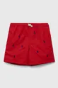 czerwony Polo Ralph Lauren szorty kąpielowe dziecięce Chłopięcy