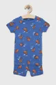 niebieski GAP piżama bawełniana dziecięca x Pixar Chłopięcy