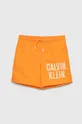 pomarańczowy Calvin Klein Jeans szorty kąpielowe dziecięce Chłopięcy