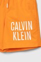 Chłopiec Calvin Klein Jeans szorty kąpielowe dziecięce KV0KV00021.PPYX pomarańczowy