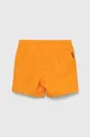 Dječje kratke hlače za kupanje Calvin Klein Jeans narančasta