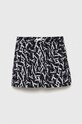 Calvin Klein Jeans szorty kąpielowe dziecięce Planet friendly czarny KV0KV00024.PPYX