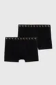 černá Dětské boxerky Calvin Klein Underwear 2-pack Chlapecký