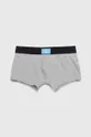 Dětské boxerky Calvin Klein Underwear 3-pack světle šedá