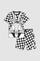 Παιδικές βαμβακερές πιτζάμες Coccodrillo X Looney Tunes μαύρο