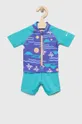 vijolična Otroške kopalke Columbia Sandy Shores Sunguard Suit Fantovski