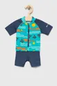 turkizna Otroške kopalke Columbia Sandy Shores Sunguard Suit Fantovski