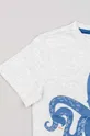námořnická modř Dětské bavlněné pyžamo zippy