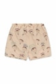 Konges Sløjd pantaloni scurti de baie copii KS4715 bej SS23