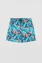 OVS szorty kąpielowe dziecięce Planet friendly turkusowy 1755512.Boy.3.15y.Beach