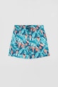 OVS szorty kąpielowe dziecięce Planet friendly turkusowy 1755512.Boy.3.15y.Beach