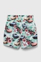 Otroške kopalne kratke hlače Abercrombie & Fitch KI233.3056 zelena SS23