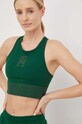 Sportovní podprsenka Tommy Hilfiger měkké zelená S10S101590.PPYX