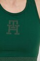 Sportovní podprsenka Tommy Hilfiger S10S101590.PPYX zelená