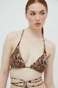 Bikini top Guess με ενίσχυση καφέ E3GJ06.MC04R