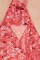 Guess biustonosz kąpielowy SEQUINS E3GJ03.KBMV0 różowy