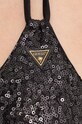 Горнище на бански Guess SEQUINS E3GJ03.KBMV0 черен