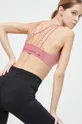 рожевий Бюстгальтер для йоги adidas Performance CoreFlow Жіночий