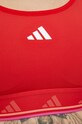 Športová podprsenka adidas Performance Powerreact IA7740 červená