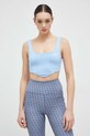 Топ Guess slim голубой V3GP02.MC04Z