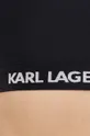 nero Karl Lagerfeld top bikini