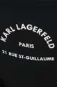 czarny Karl Lagerfeld figi kąpielowe