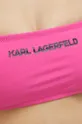różowy Karl Lagerfeld biustonosz kąpielowy