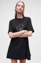 Karl Lagerfeld koszula piżamowa czarny