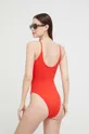 Jednodielne plavky Calvin Klein červená