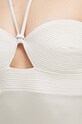 Calvin Klein jednoczęściowy strój kąpielowy beżowy KW0KW02142.PPYX