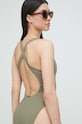 Calvin Klein jednoczęściowy strój kąpielowy KW0KW02051.PPYX zielony SS23