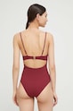 Calvin Klein egyrészes fürdőruha KW0KW02077.PPYX burgundia SS23