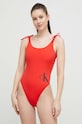 Îmbrăcăminte Calvin Klein costum de baie dintr-o bucată KW0KW02087.PPYX rosu
