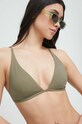 Calvin Klein biustonosz kąpielowy zielony KW0KW02041.PPYX