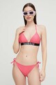 Odzież Calvin Klein biustonosz kąpielowy KW0KW01967.PPYX fioletowy