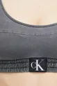 серый Купальный бюстгальтер Calvin Klein