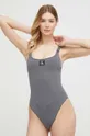 siva Jednodijelni kupaći kostim Calvin Klein Ženski
