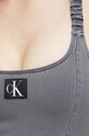 Calvin Klein jednoczęściowy strój kąpielowy szary KW0KW02072.PPYX